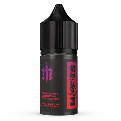Misfits - Blueberry Cherry Cranberry 30ml Nic Salt Longfill