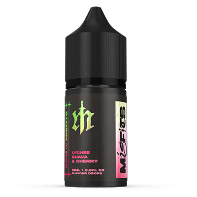 Misfits - Lychee Guava Cherry 30ml Nic Salt Longfill