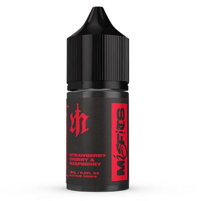 Misfits - Strawberry Cherry Raspberry 30ml Nic Salt Longfill