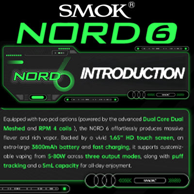 Smok - NORD 6 Pod System