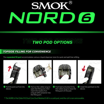 Smok - NORD 6 Pod System