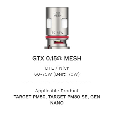 Vaporesso - GTX Replacement Coil