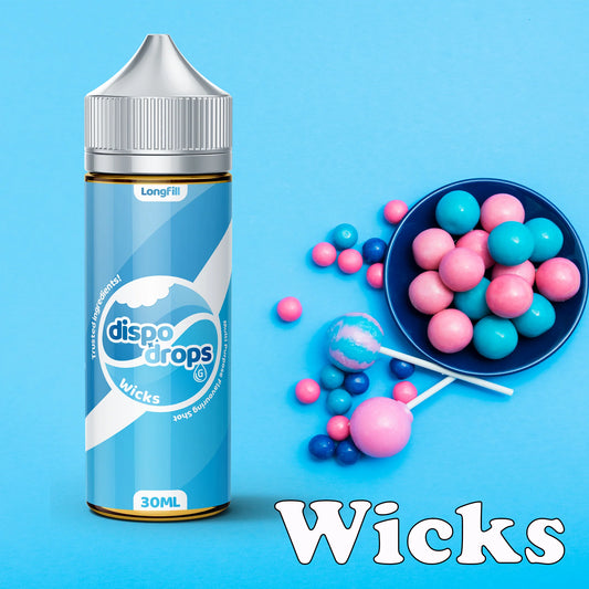 Dispo Drops - Wicks 120ml Longfill